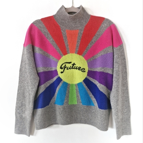 From Future Cashmere Rainbow Sweater - Picture 2 of 7